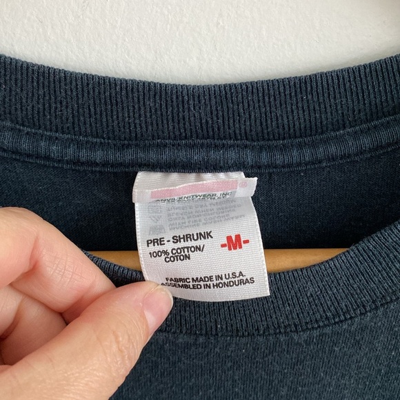 Black T-Shirt with Red Impossibles Logo - Picture 3 of 4